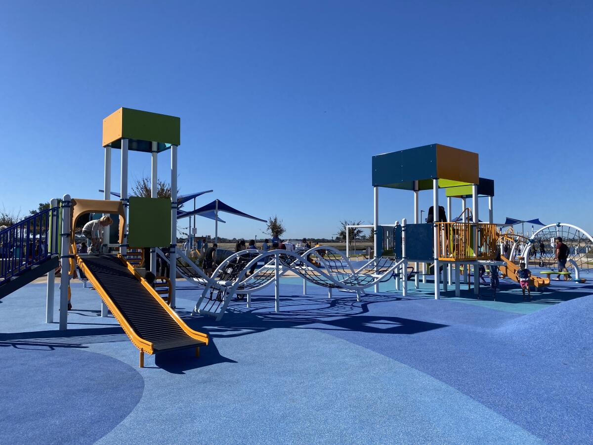 3.8M Mission Bay park opens with elaborate playground for kids